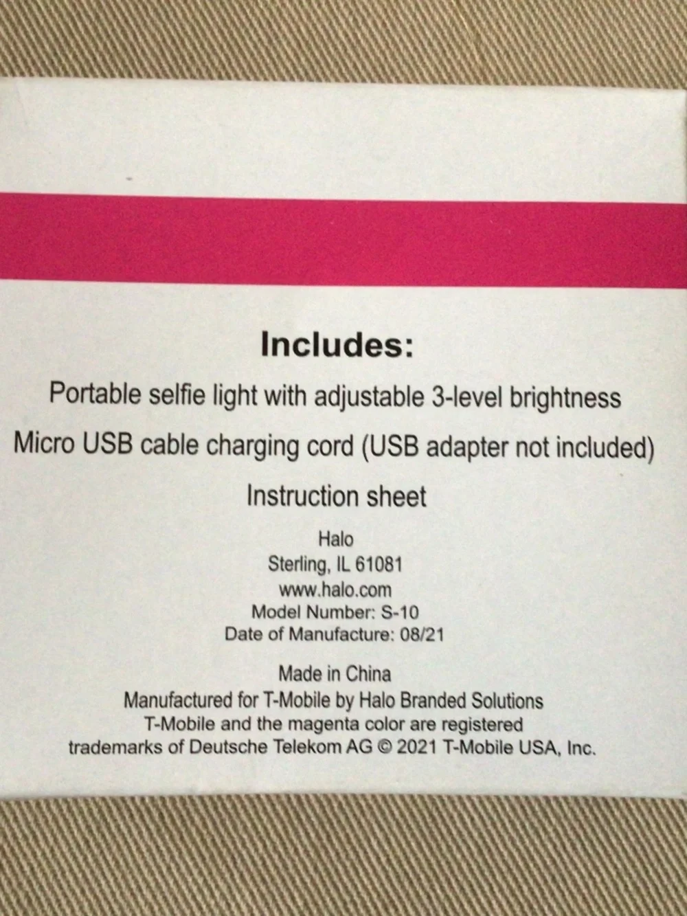 T-Mobile portable selfie